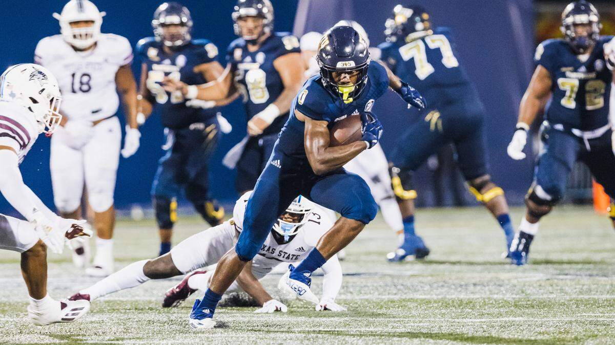 Tyrese Chambers has 20 catches for 672 yards and six touchdowns in six games this year. He leads the nation in yards per reception at 33.6