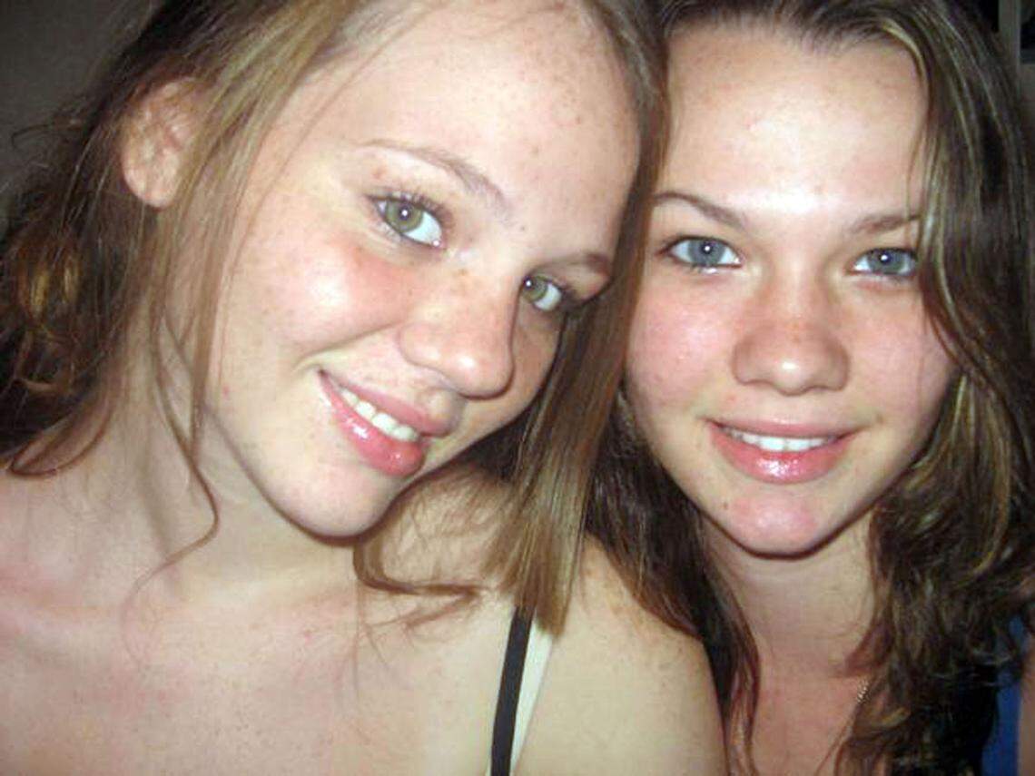 Amber White, 15, left, died and her sister, Crystal White, 17, was seriously injured in a 2007 parasailing accident.