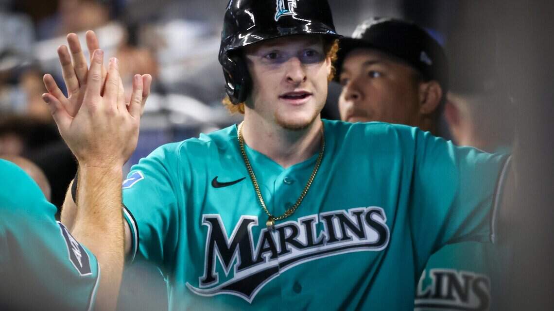 Owen Caissie lands on injured list, essentially ending his rookie Marlins season