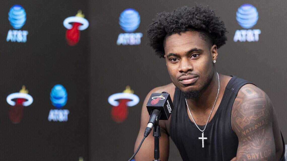 Heat’s Davion Mitchell does find time to rest amid busy offseason: ‘I get my sleep’