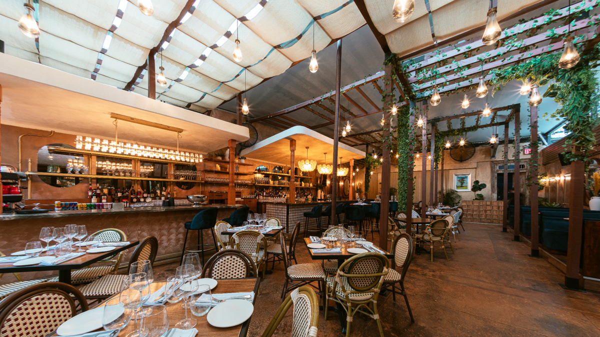 The interior of Momento by Ikaro, a new Spanish and Latin American restaurant opening in Miami.