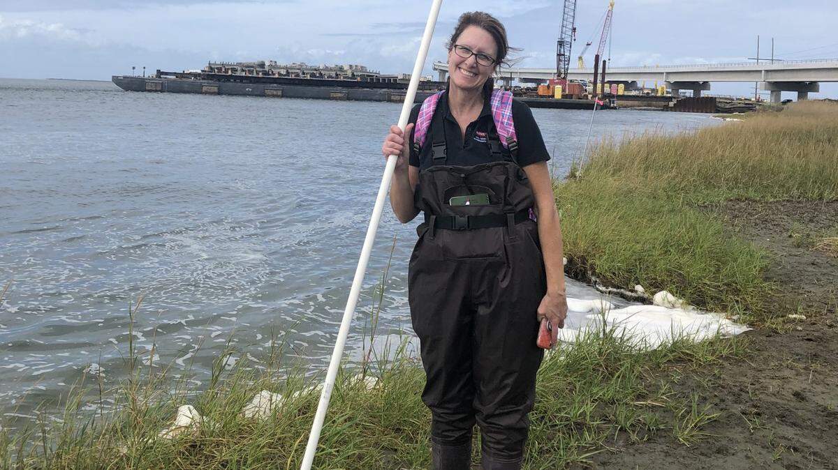 Elizabeth Sciaudone, a North Carolina State University engineering research professor who studies the change underway on barrier islands, stresses long-term planning and community involvement.