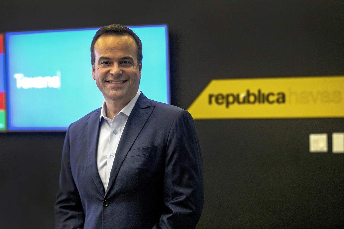 Jorge Plasencia at his ad agency business Republica Havas on Tuesday, November 27, 2018