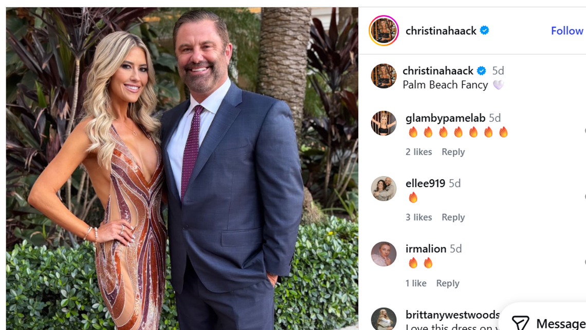 Christina Haack and Christopher Larocca