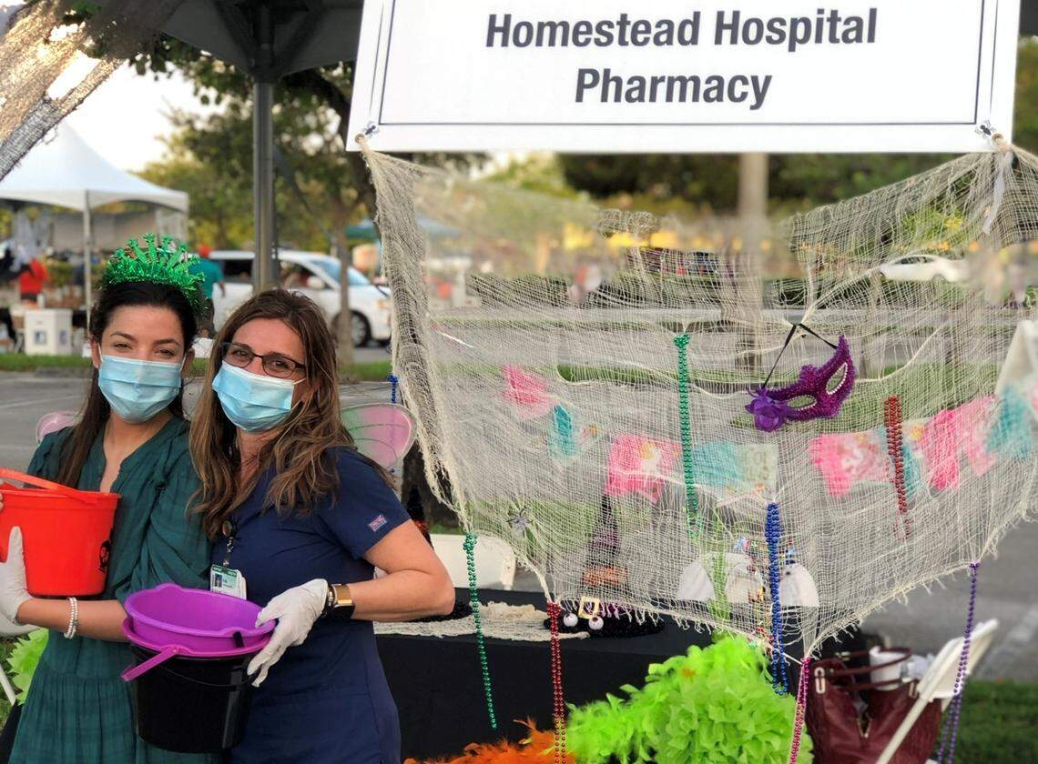 Kids can trick or treat from the safety of Mom or Dad’s car at a drive-thru at Homestead-Miami Speedway.