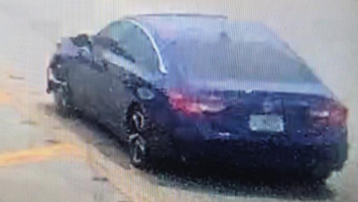 Miami police are looking for the driver of this Honda Accord after a Saturday afternoon hit-and-run death.