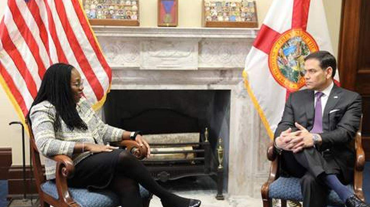 U.S. Sen. Marco Rubio, R-Fla., met Tuesday with Ketanji Brown Jackson, President Joe Biden’s nominee to the Supreme Court.