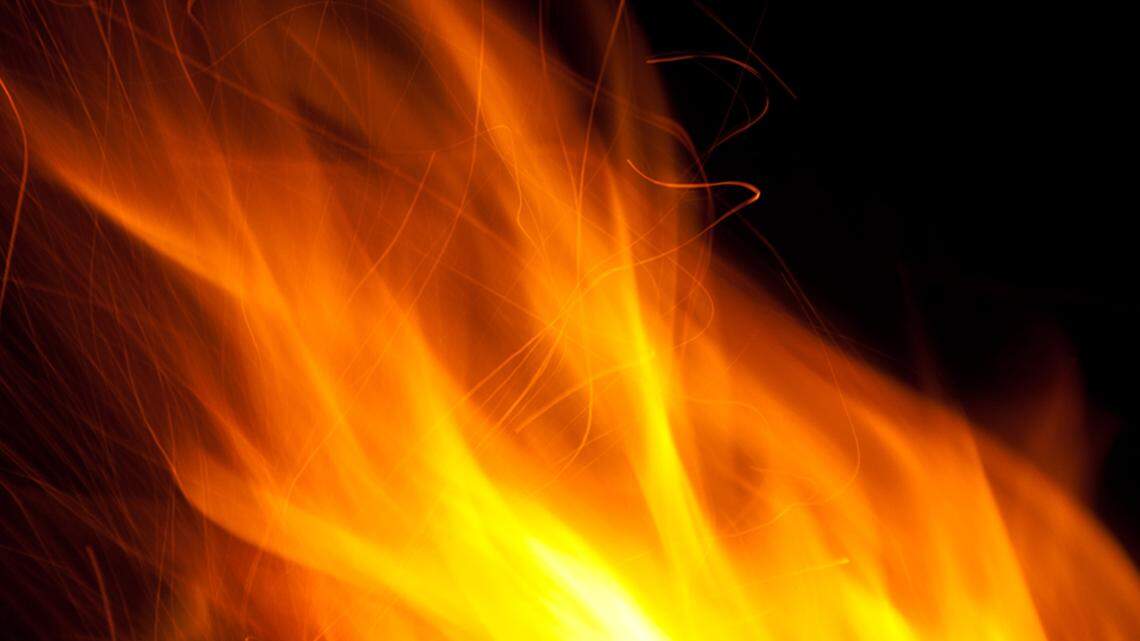 The woman was asked to stop panhandling outside of the store hours before the incident, deputies said.