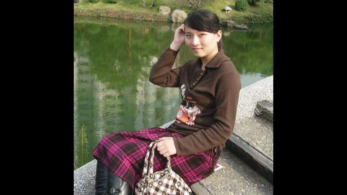 Yujing Zhang in a photo posted on her social media account in 2008.
