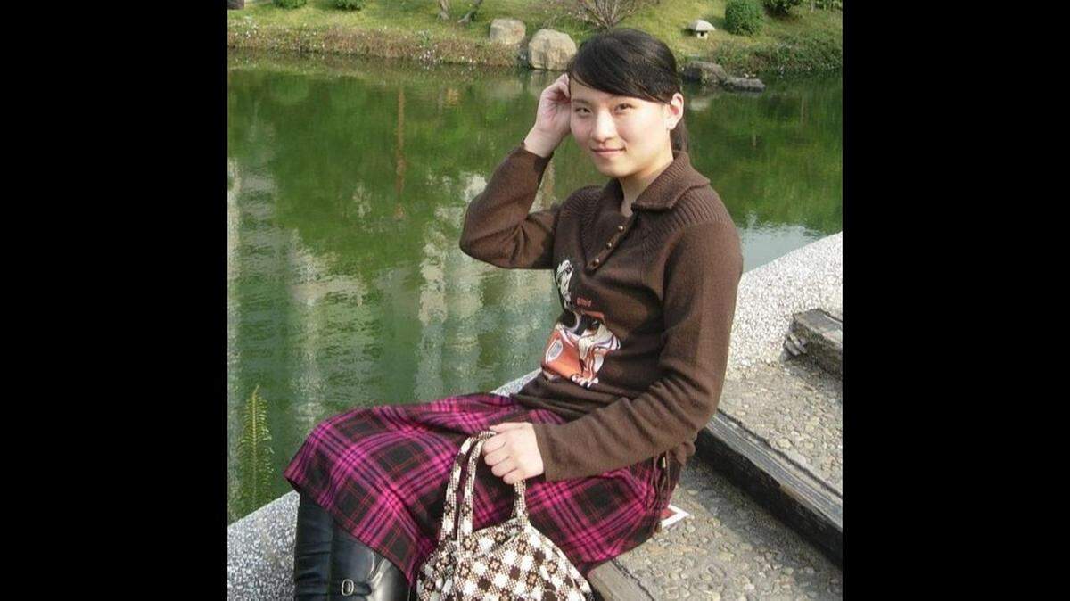 Yujing Zhang in a photo posted on her social media account in 2008.