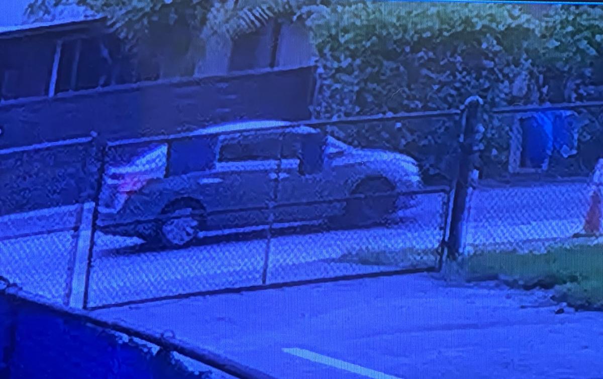 Grey sedan the attempted kidnapper was driving.