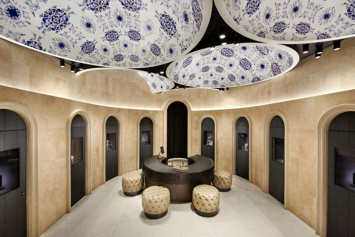 Recent build-outs by Origin includes the Sevan Bicakci jewelry boutique in Miami Design District.