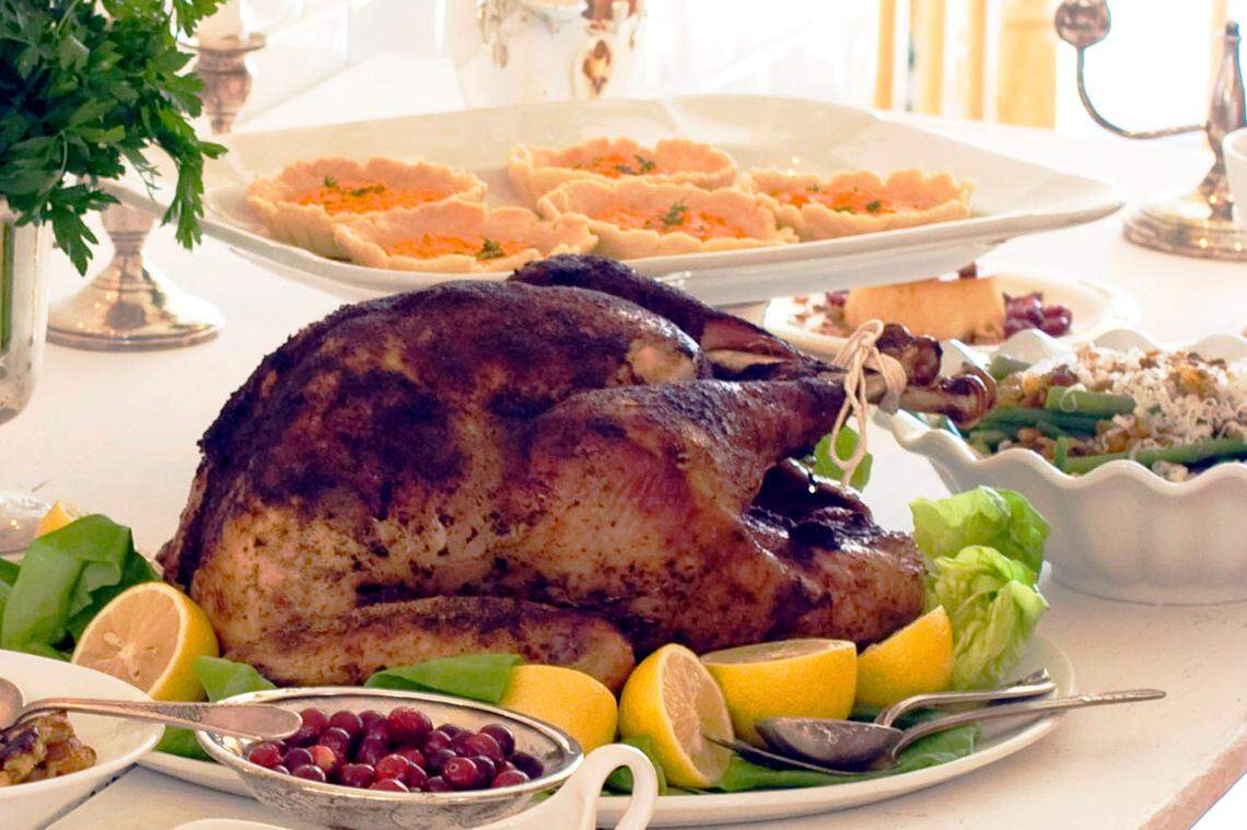 Most Americans surveyed in a new poll said they will have Thanksgiving gatherings this year that are similar to those they had before the COVID-19 pandemic.