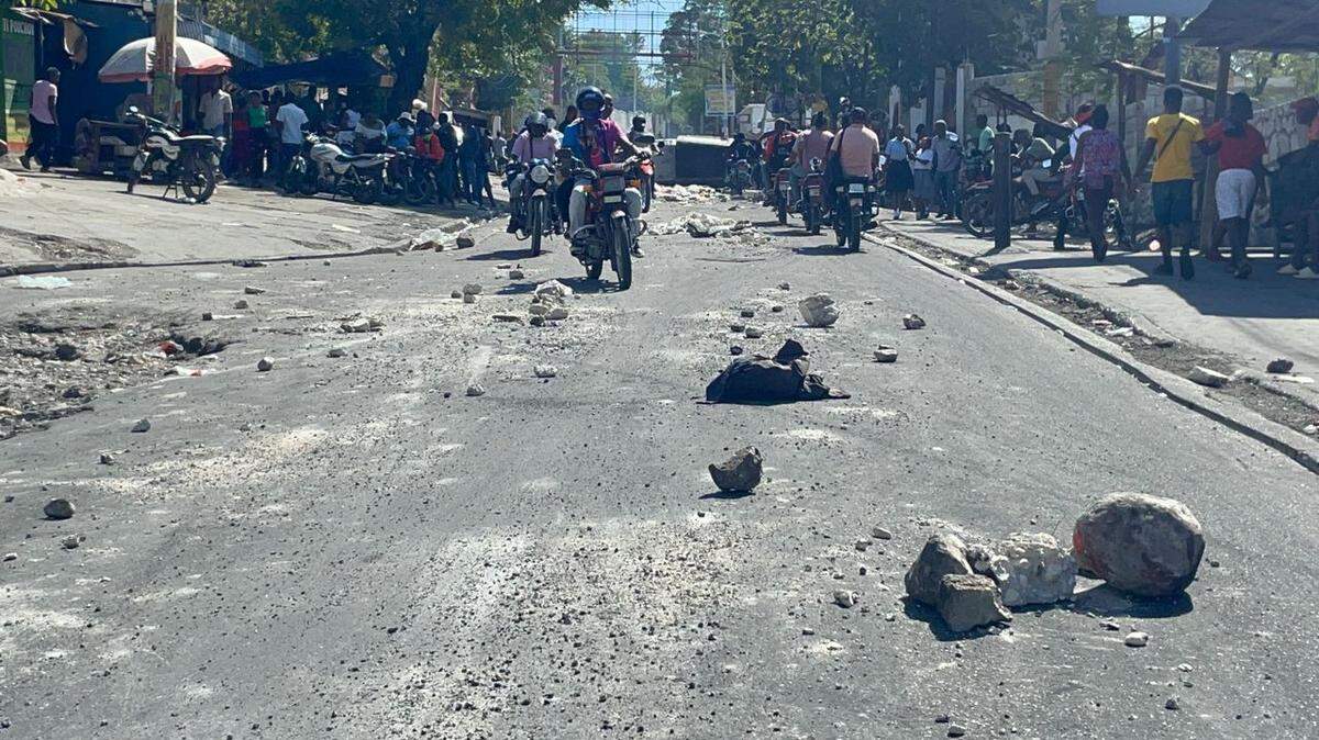Haitians in Port-au-Prince took to the streets in demonstrations on Thursday, February 20, 2025.