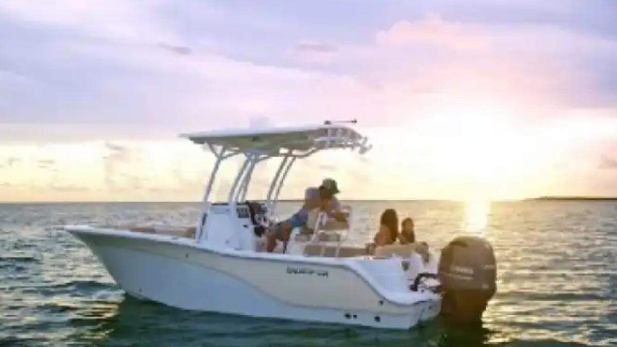 The U.S. Coast Guard on May 19, 2022, was searching for a man who went missing off the Florida Keys while on a trip on this boat.
