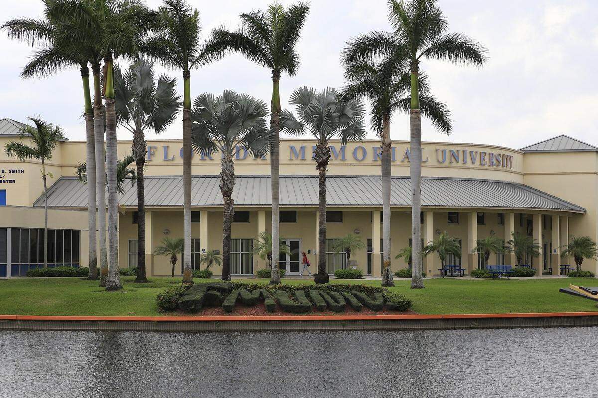 Florida Memorial University campus from February 2017.