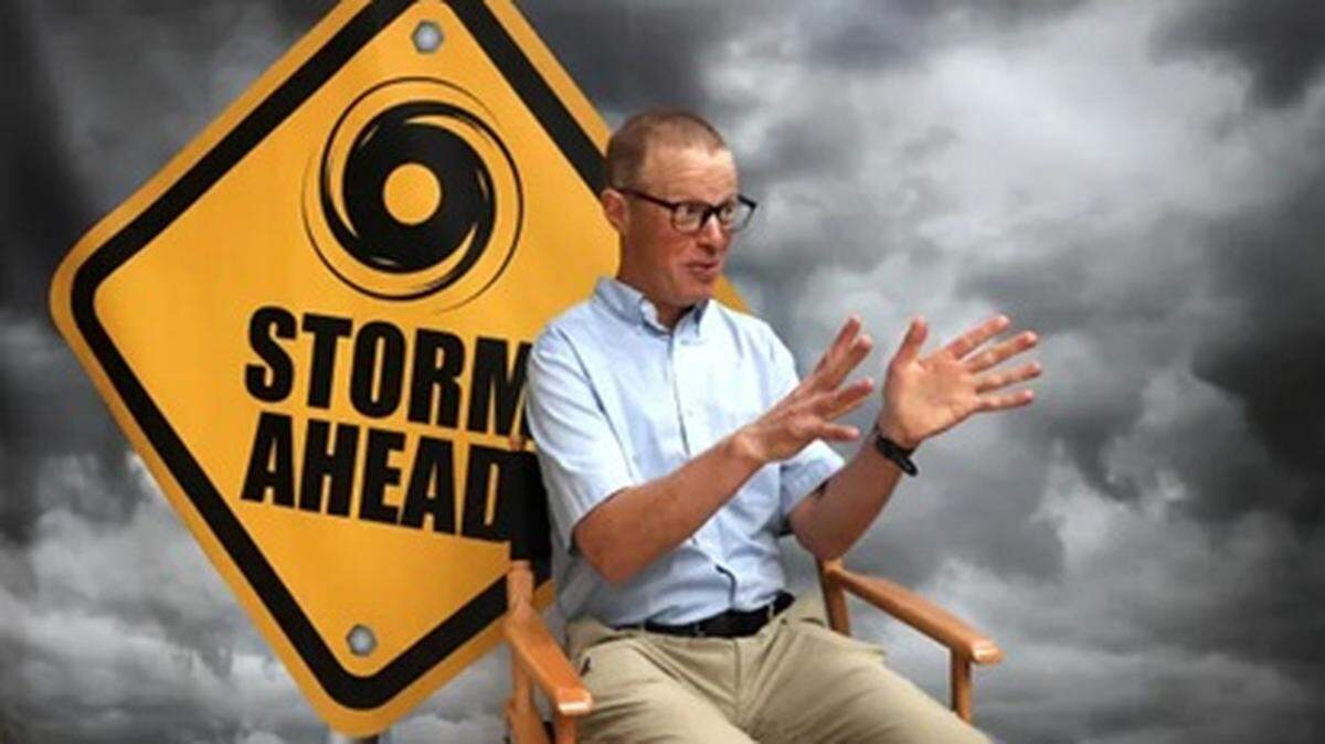 Phil Klotzbach, of Colorado State University, speaks at the Governor’s Hurricane Conference on Wednesday, May 13, 2026, at the Palm Beach County Convention Center in West Palm Beach.