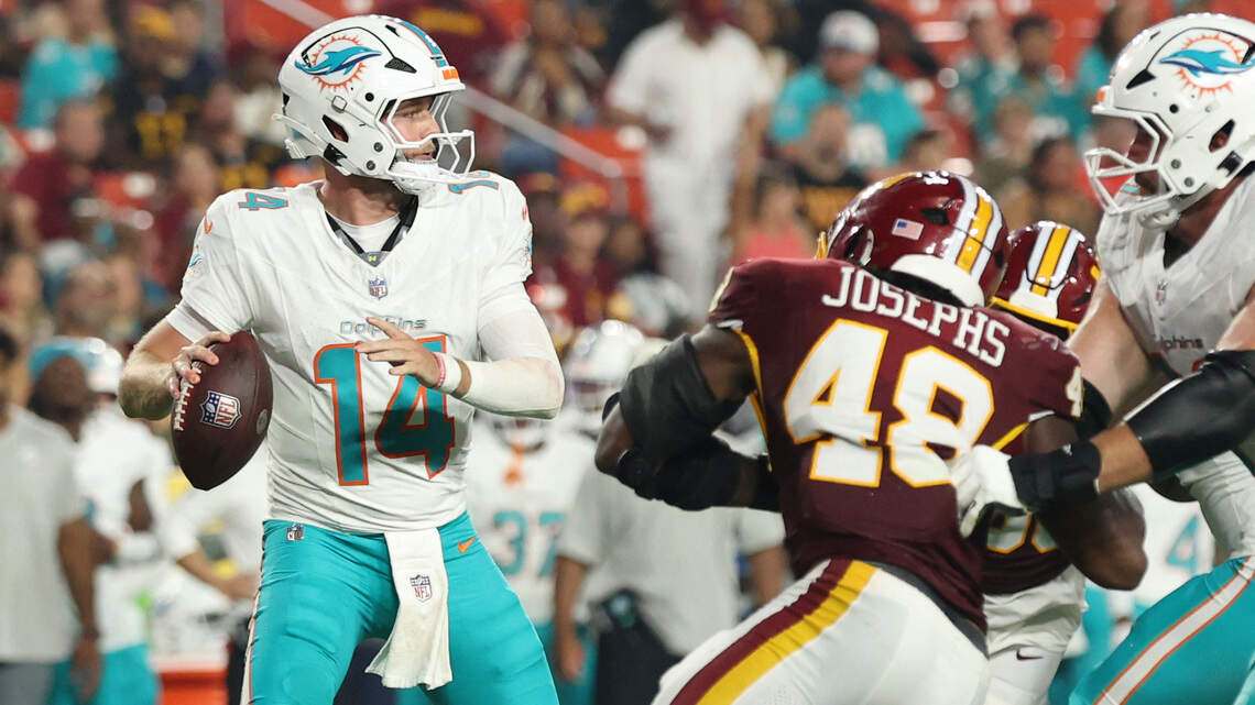 Dolphins preseason opener thoughts, postscripts: What data reveals on offense