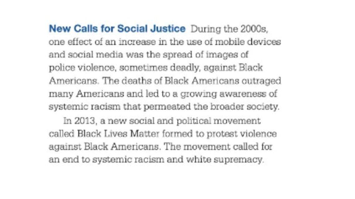 An example of a section Florida removed from a textbook.