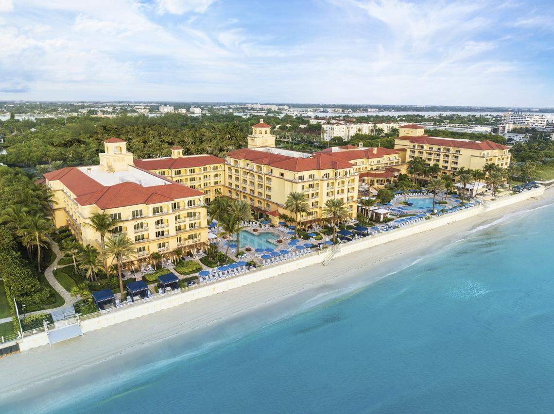 The glamorous Eau Palm Beach Resort & Spa in Manalapan was named one of the best resorts in the world.