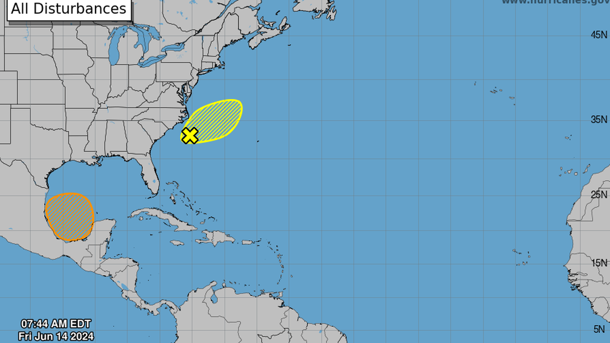 Forecasters say environmental conditions could be good enough for a tropical depression to form in the Gulf of Mexico next week.
