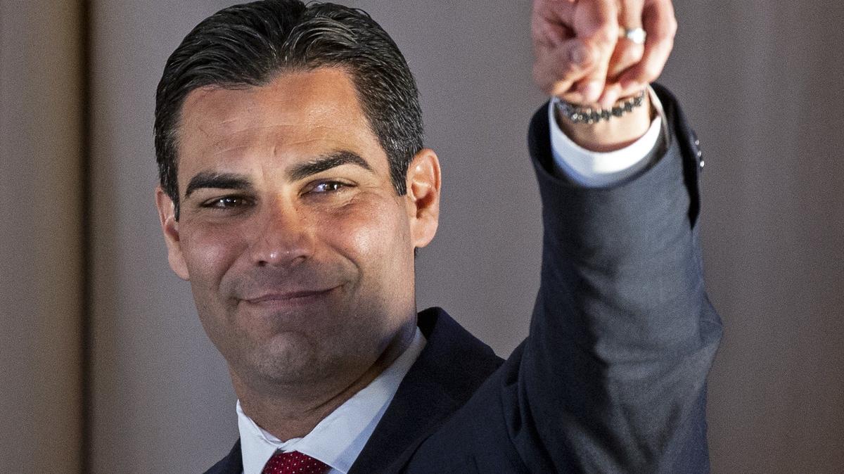 City of Miami Mayor Francis Suarez delivers the 2019 State of the City Address at the Miami Freedom Tower on Tuesday, January 29, 2019. He works as a part-time lawyer, and has declined to reveal his clients, citing confidentiality rules.