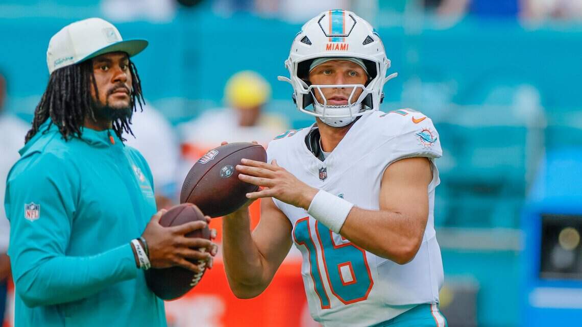 Dolphins vs. Giants live blog: QB1 won’t suit up & rookie LB suffers injury
