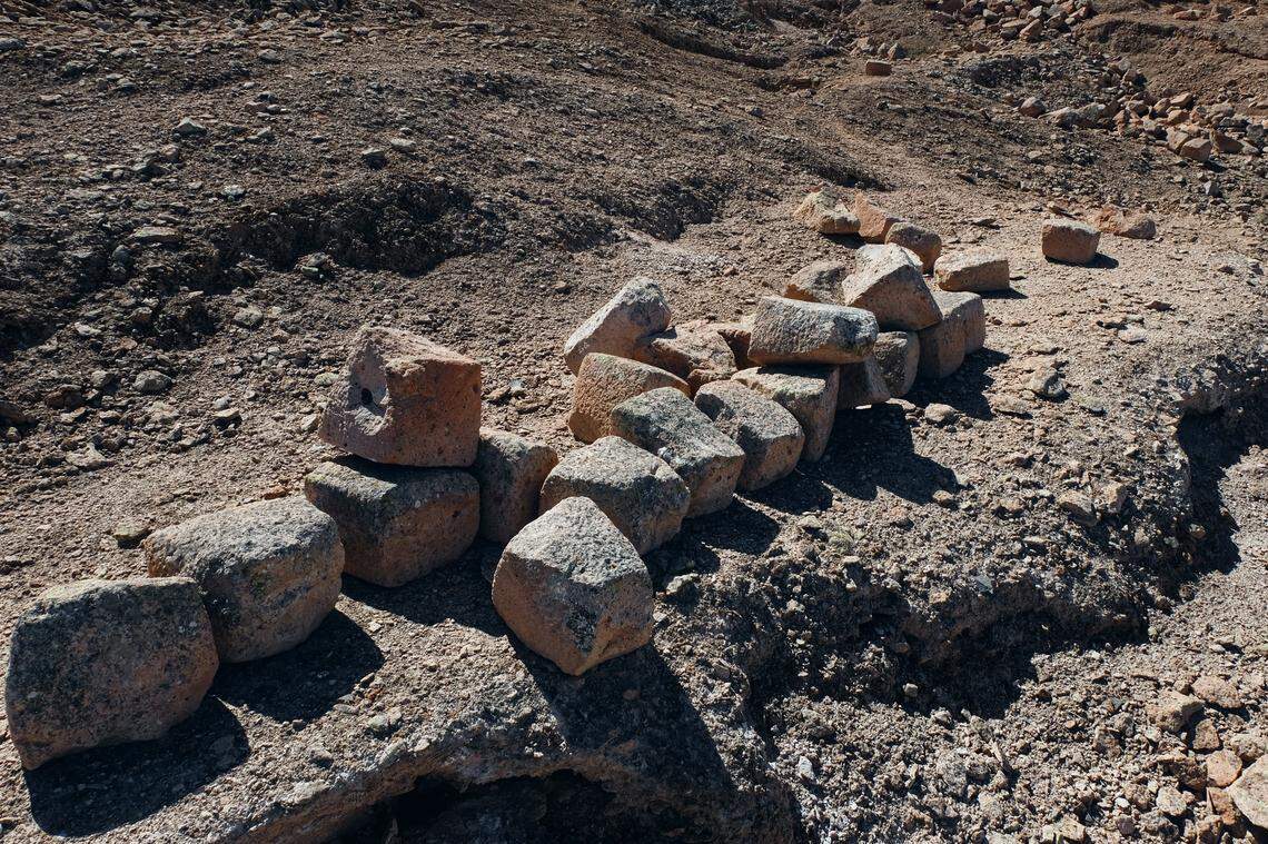More stones from the Inca quarry.