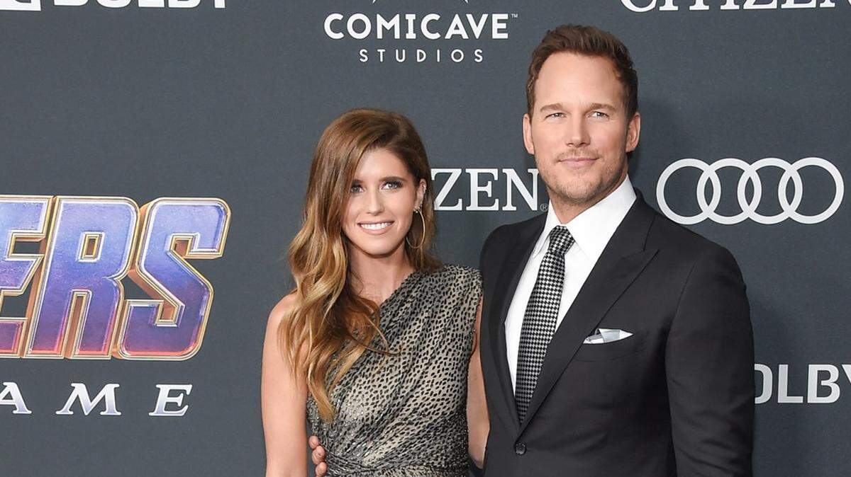 katherine schwarzenegger and husband chris pratt