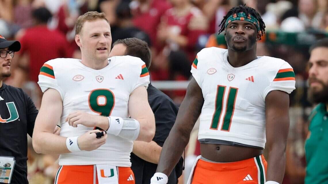 Miami quarterback Tyler Van Dyke responds to speculation about his future