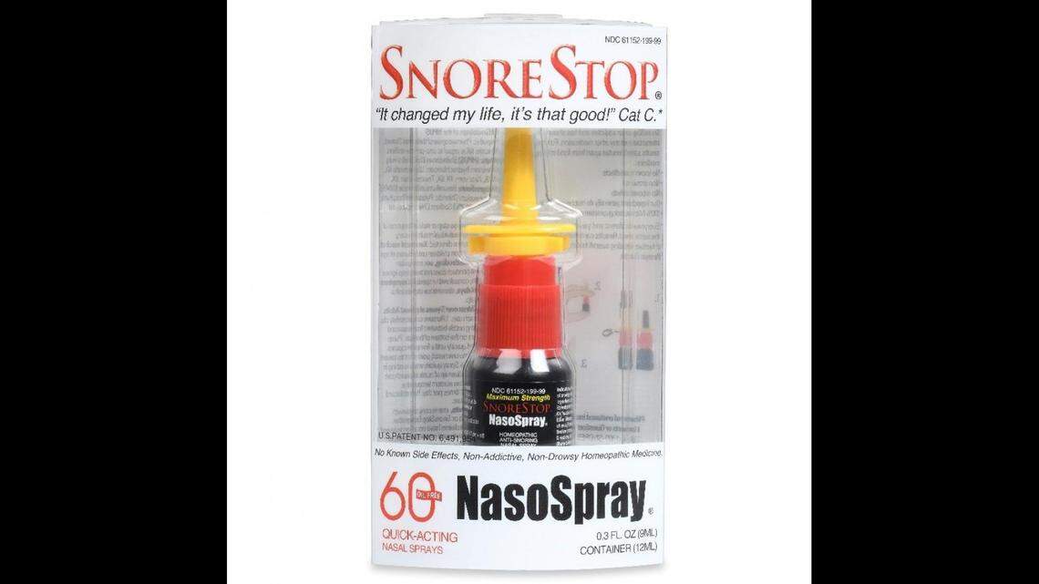 SnoreStop NasoSpray nasal spray
