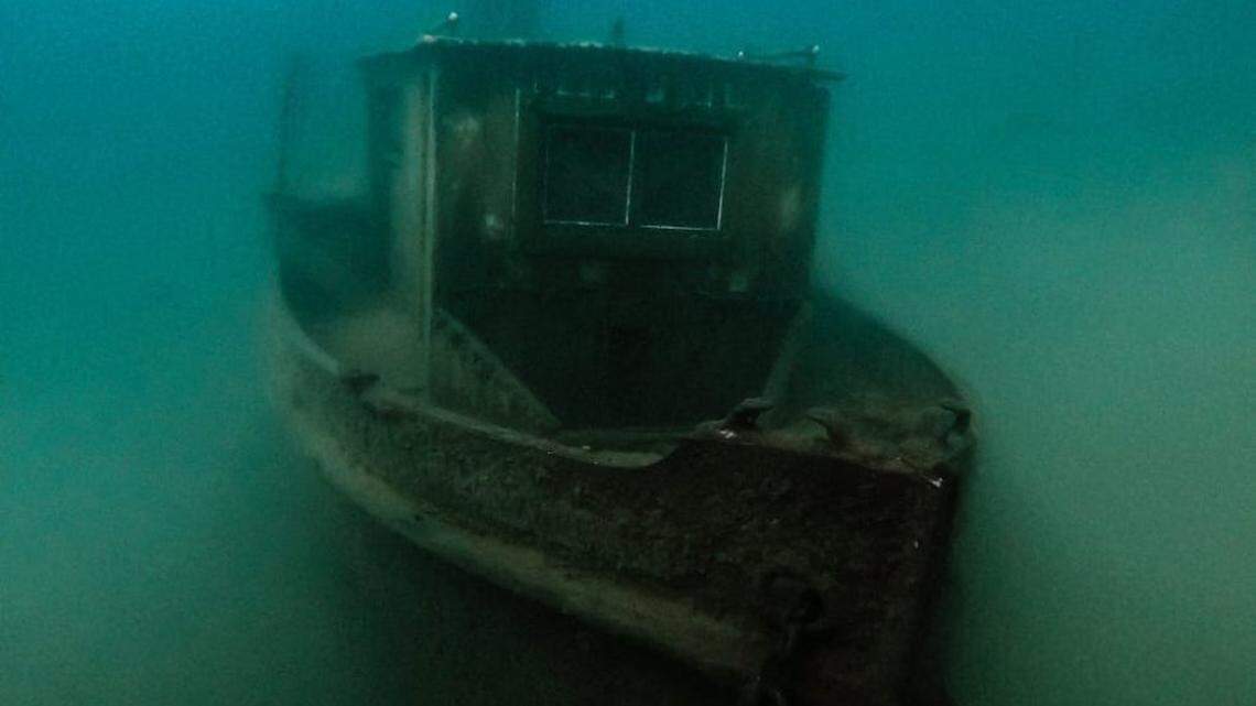 The Helvecia tugboat went missing on a lake in Argentina in 1906. It was just found by a film crew.