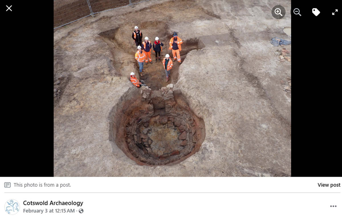 The kiln would have been shaped like the top of a bottle.
