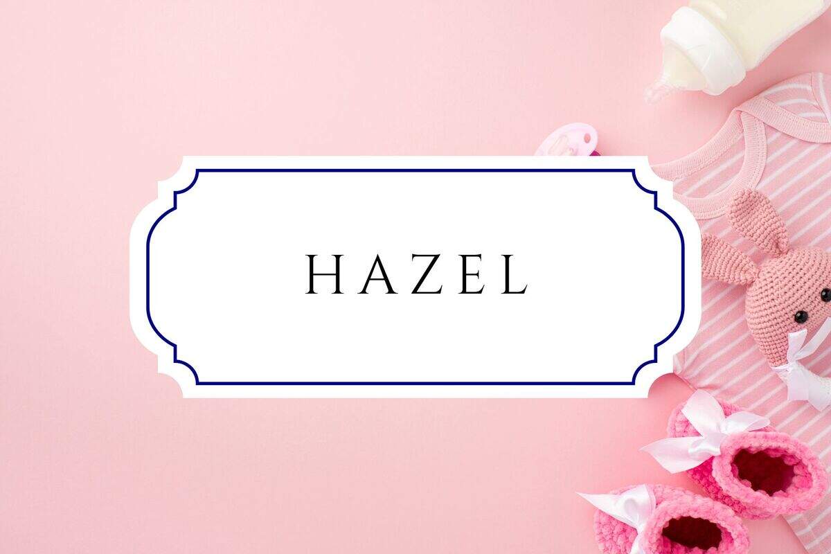 5 letter girl names hazel
