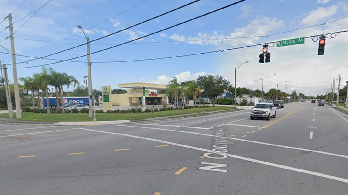 The shooting erupted at this West Palm Beach intersection around 12:30 a.m. Tuesday, May 9, officials say.