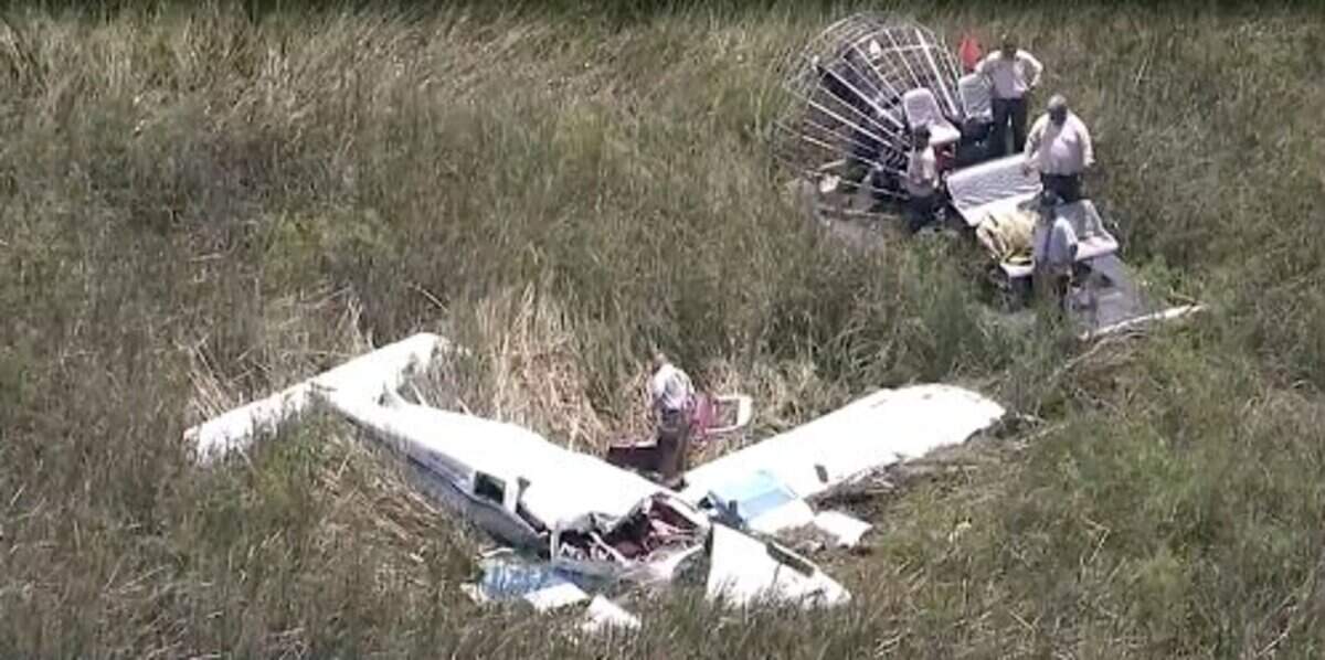 Two planes from Dean International flight school crashed in the Florida Everglades off Highway 41 in West Miami-Dade County on July 17, 2018. The planes had flown from Miami Executive Airport in southwest Miami-Dade.