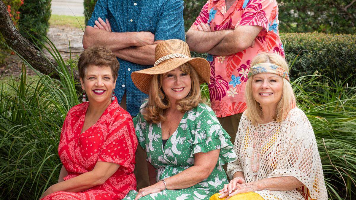 Clockwise from bottom left, Barbara Bonilla, Robert Zukerman, Avi Hoffman, Deborah Kondelik and Beverly Blanchette play residents of an over-55 community in GableStage’s ‘Boca.’
