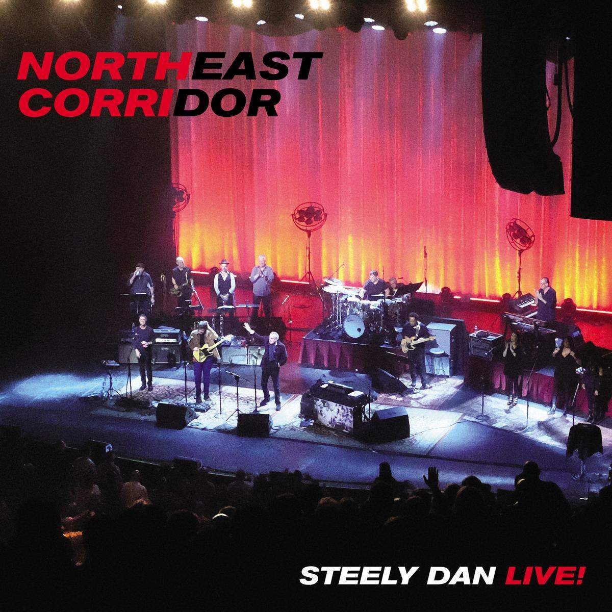 The cover of the new “Northeast Corridor: Steely Dan Live!” album, due in September 2021.