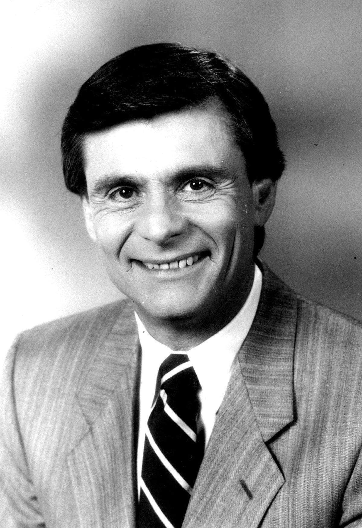 Jim Brosemer, who anchored the 11 p.m. news on WTVJ-Channel 4 in the 1970s.