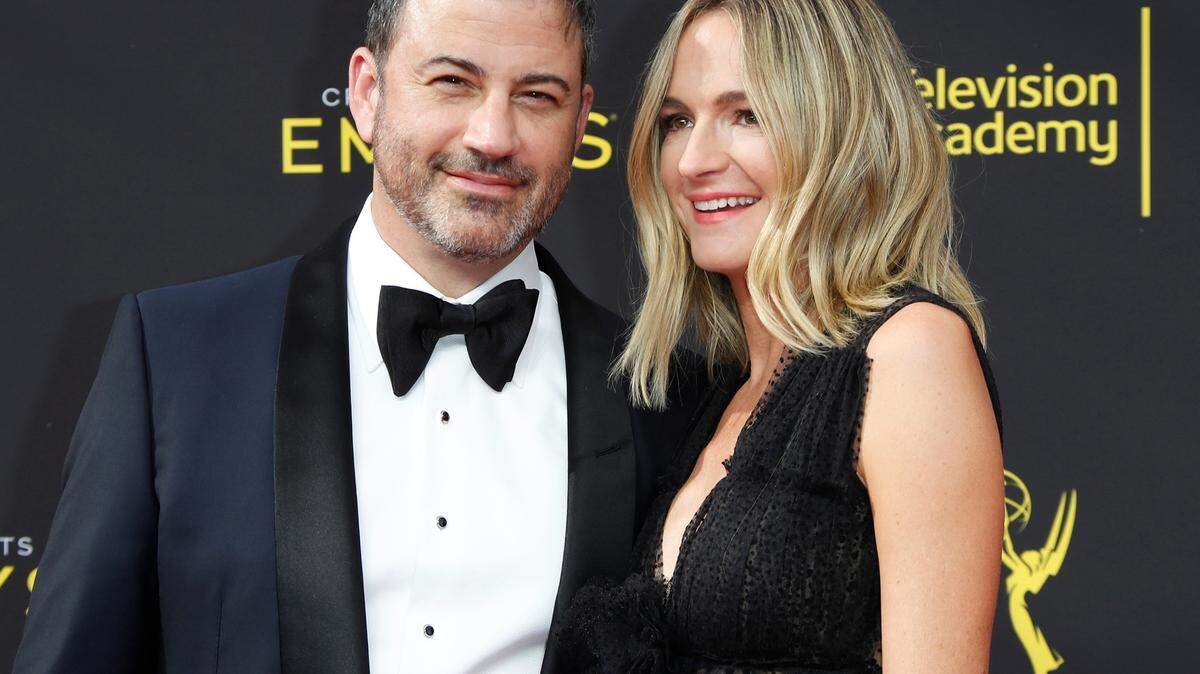 jimmy kimmel with wife molly mcnearney