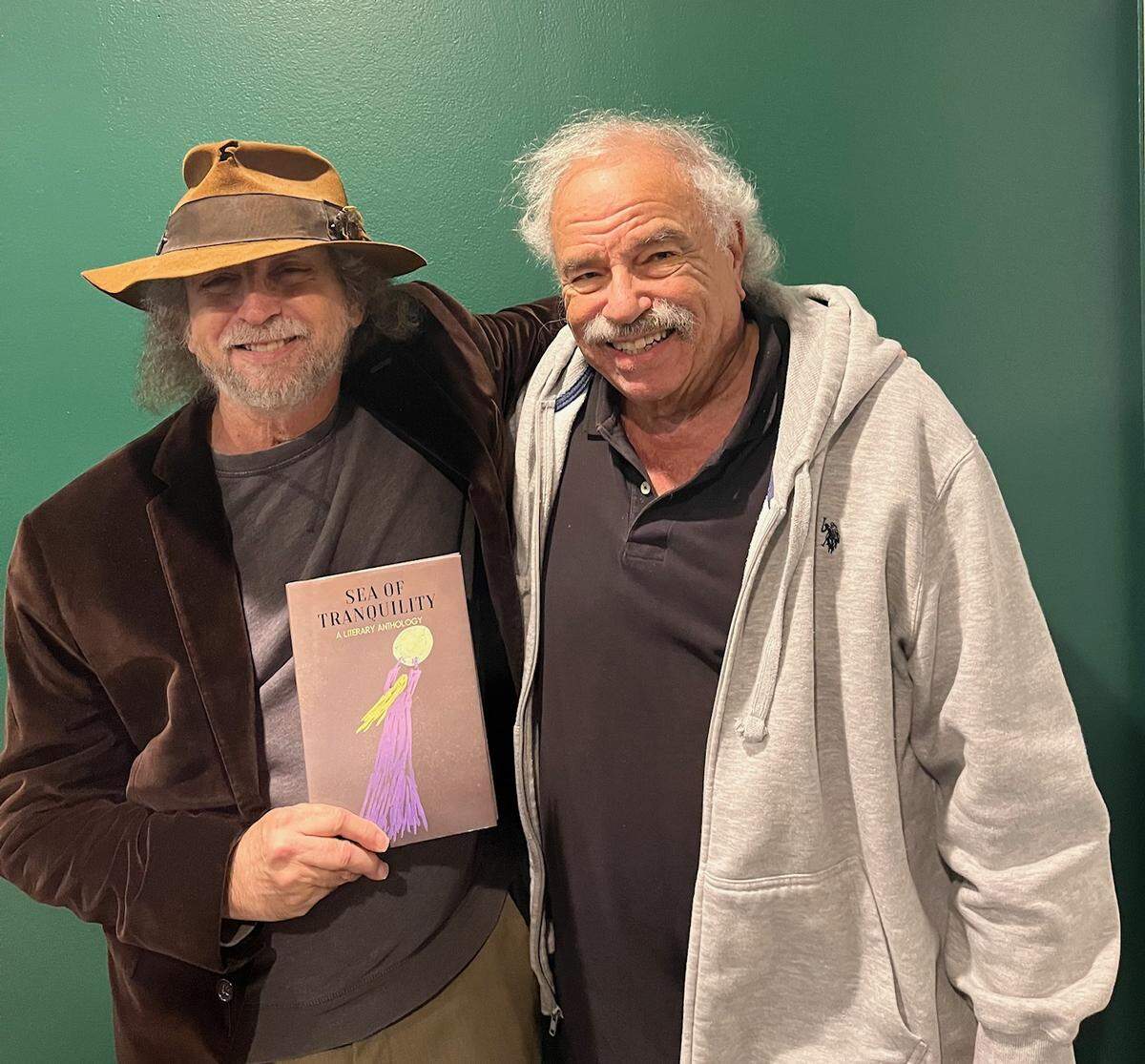 Howard Camner and Mort Laitner are the co-editors of ‘Sea of Tranquility: A Literary Anthology,’ part of the Lunar Codex Polaris archive going to the moon.