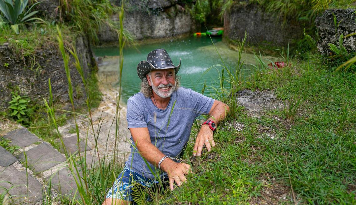 Blue Lagoon Farm Miami owner Alfredo Rohaidy turned his backyard water feature into an attraction.