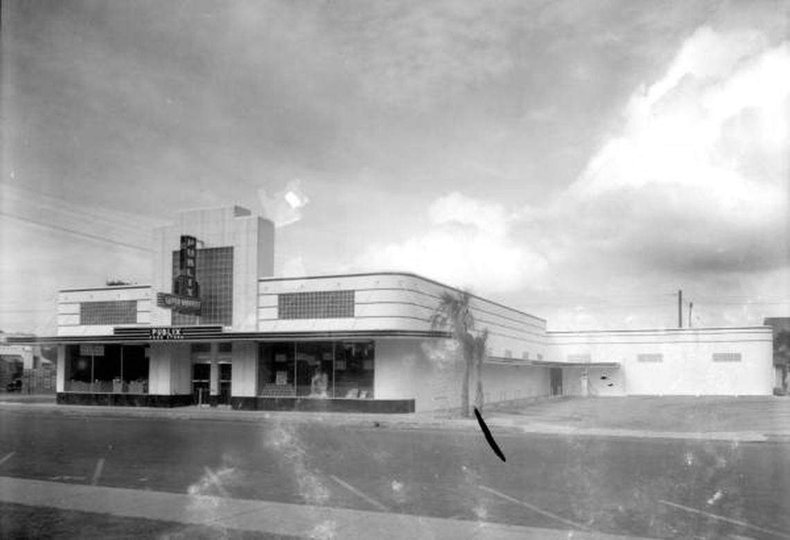 The first Publix in Winter Haven in 1940.