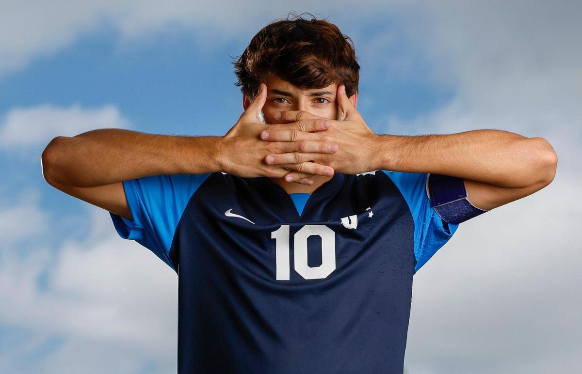 Gulliver Prep’s Nicolas Piñeros is the Miami Herald’s Boy’s Soccer Class All-Dade Player of the Year on Thursday, March 13, 2025.