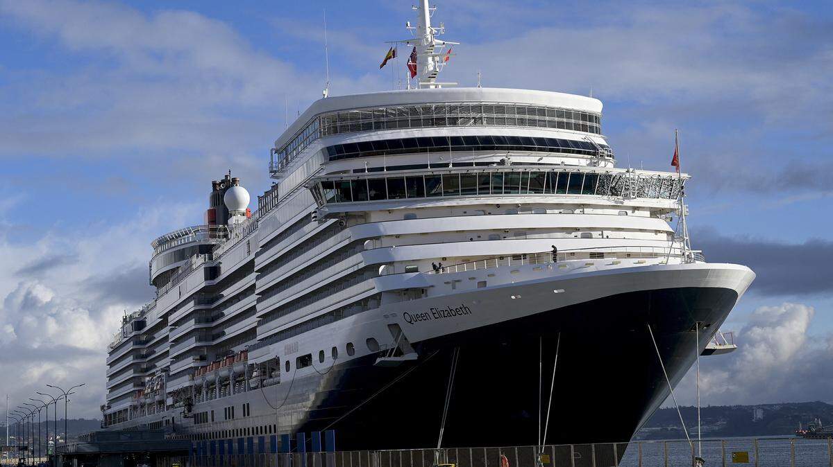 The cruise ship Queen Elizabeth, seen docked in Spain in 2022, will be based in Miami for a series of Caribbean cruises.