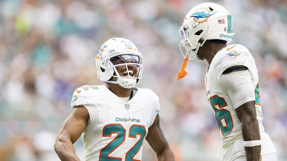 Dolphins elevated cornerback Isaiah Johnson and reclaimed Hayden Rucci