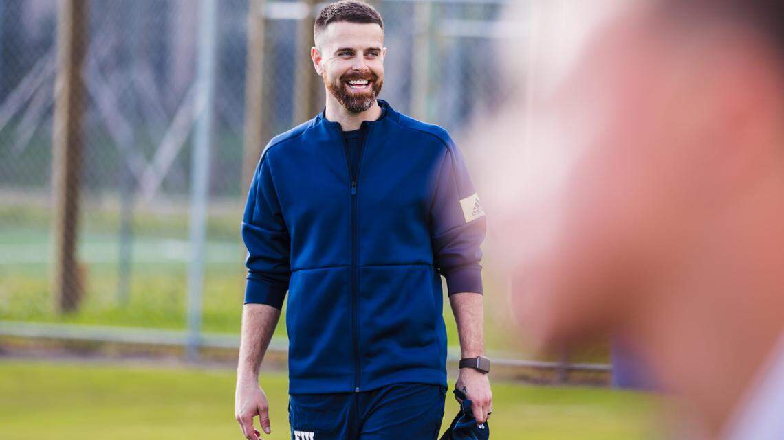 FIU men’s soccer coach Kyle Russell.