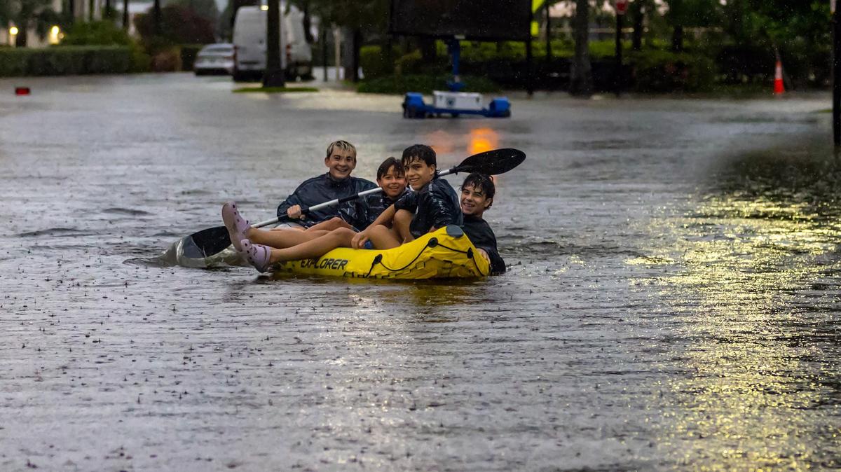 South Florida has been hit by dangerous rainfall. Here’s what it looks like