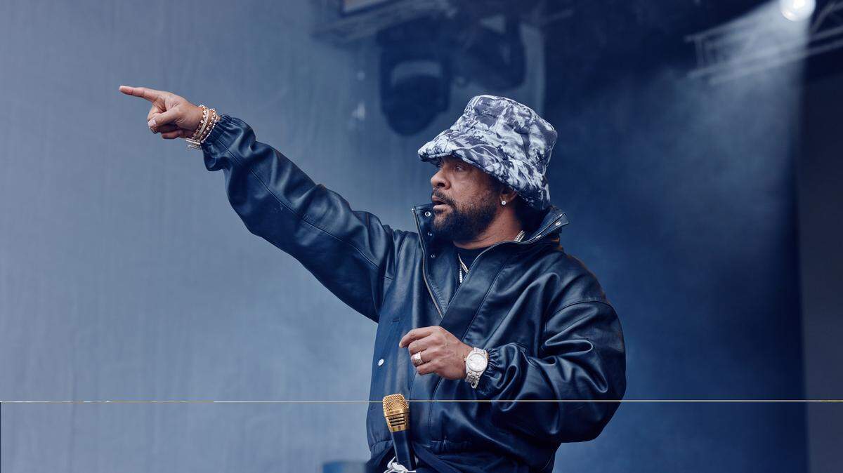 Shaggy performs in Ischgl, Austria. (Photo by Bojan Ritan/Getty Images)