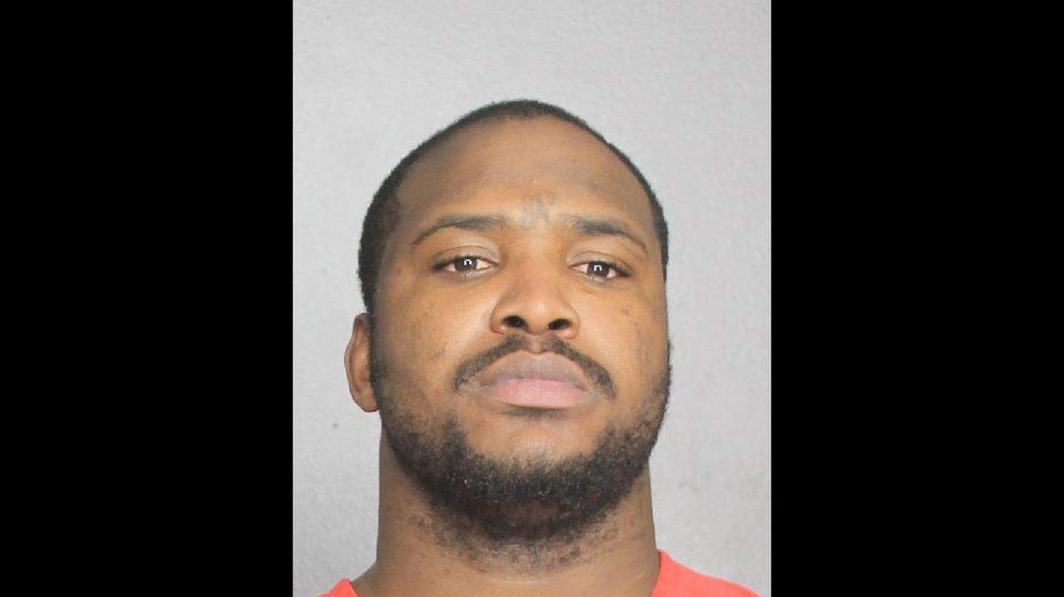 Eric Vail was back behind Broward County bars Friday after being accidentally released May 30.